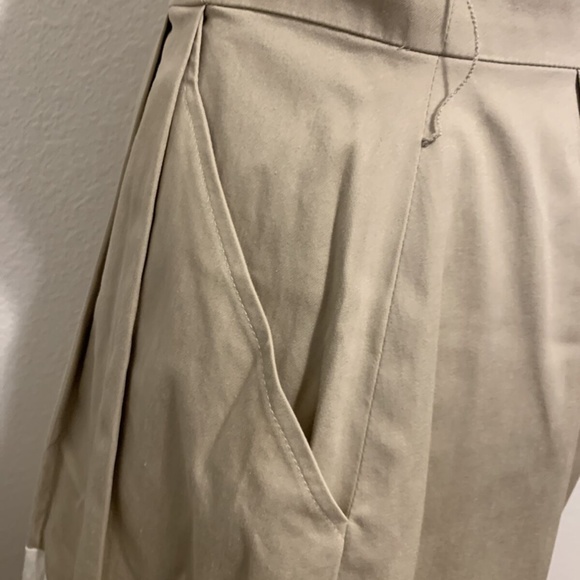 White House Black Market Tan Princess Rockabilly Sun Dress Women's Size 00 - Picture 7 of 14